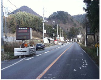 椎坂峠入り口